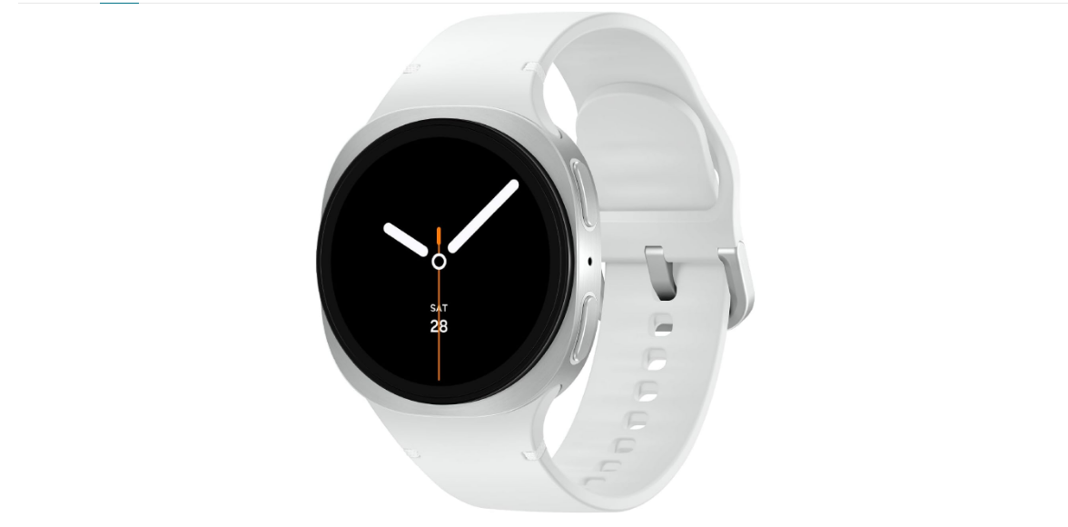 Samsung Galaxy Watch 8 (2025) 40mm Bluetooth Smartwatch.